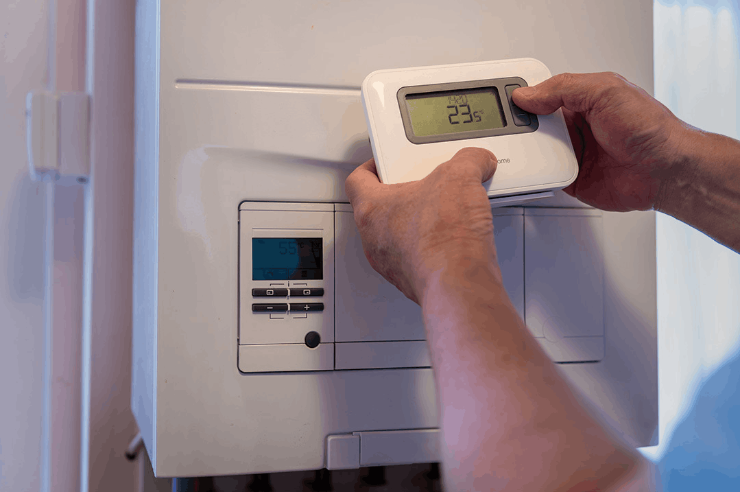 подключение терморегулятора к котлу