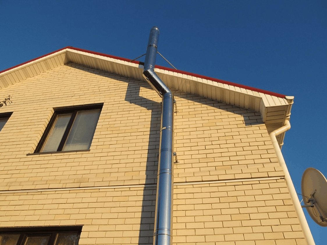 устройство дымохода для котла