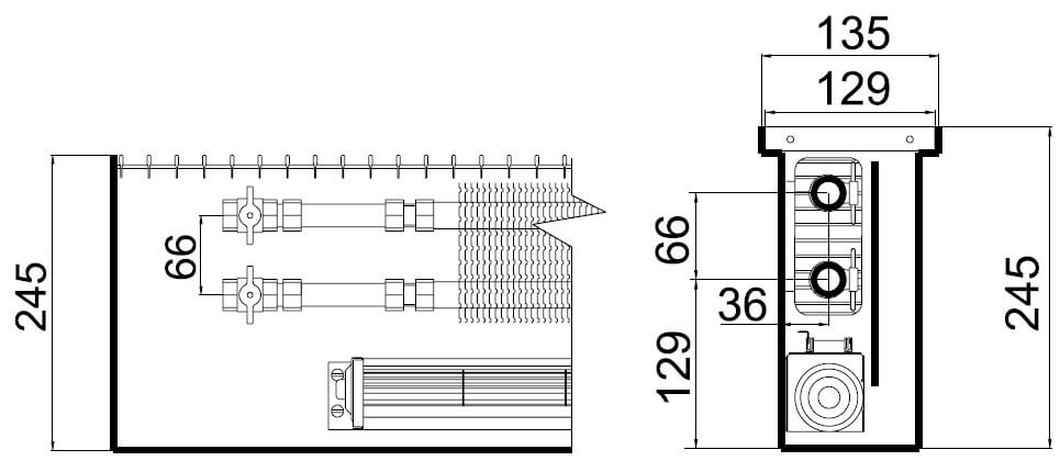 konvektory polvax prinuditelnoi konvekcii s 1 im teploobmennikom 135x245mmrazmery