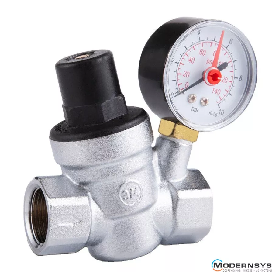 Редуктор давления с Манометром Tervix Pro Line 1/2" (381111) ⭐ купить ...
