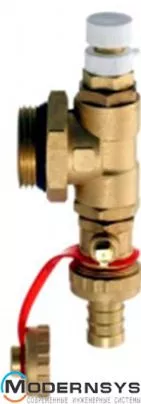 Торцевая секция Danfoss FH-EM с ручным воздухоотводчиком (088U0786) ⭐ ...