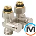 Клапан радиаторный Danfoss RLV-K прямой 3/4x3/4, Диаметр резьбы: 3/4", Исполнение: Прямой, Цвет: Никелированный, фото 