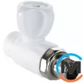 Полипропиленовый клапан Valtec PPR для подключения радиатора прямой 25х3/4", Тип резьбы: Наружная, Диаметр резьбы: 3/4", Диаметр (мм): 25, фото 