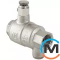 Зворотний клапан Valtec з дренажем та повітровідвідником 3/4", Діаметр різьблення: 3/4", Матеріал: Латунь, фото 