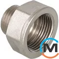 Переходник Valtec вн.-нар. 1/2"х3/8" Никель, фото 