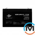 Аккумулятор LogicPower AGM LPM 6V - 12 Ah, фото 
