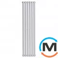Вертикальный дизайнерский радиатор отопления ARTTIDESIGN Rimini 6/1800/354/50 белый матовый, Цвет: Белый, Высота (мм): 1800, Количество рядов: 1, Длина (мм): 354, фото 