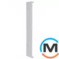 Радиатор ARTTIDESIGN Livorno 4/1600/272/50 белый матовый дизайнерский вертикальный, фото 