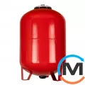Расширительный бак вертикальный INNOVATECH INTVf 80/10 red, Объем (л): 80, фото 