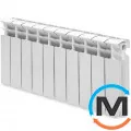 Биметаллический радиатор Mirado 100/300 (10 секций), Цвет: Белый, Кол-во секций: 10, фото 