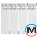 Биметаллический радиатор Mirado 96/500 (8 секций), Цвет: Белый, Кол-во секций: 8, фото 