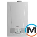 Конденсаційний котел Baxi NUVOLA PLATINUM 33 GA, Тип котла: Газовий конденсаційний, Теплова потужність (кВт): 33, Вбудований бойлер: Так, Модифікація: З виносною панеллю, Об'єм (л): 40, Кількість контурів: 2, Спосіб відведення газів: Турбований, фото 
