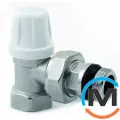 Угловой нижний клапан Icma 1/2", фото 