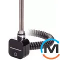 Электрический ТЭН Schlosser 2.0 300 W черный мат (с кабелем), Модификация: С кабелем, Цвет: Матовый черный, Макс. мощность (Вт): 300, фото 