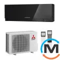 Кондиционер Mitsubishi Electric Дизайн инвертор Черный MSZ-EF35VGKB/MUZ-EF35VG -15°С до 35 м², Цвет: Черный, Площадь помещения (кв.м): 35, фото 