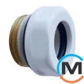 Резьбовое соединение Schlosser GZ 1/2 x 15 mm Cu белый, фото 