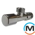 Кран сантехнический Schlosser грибковый хромированный DN15 1/2", фото 