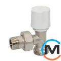 Кран радіаторний Bianchi 1/2" х 3/4"E (євроконус) кутовий, фото 