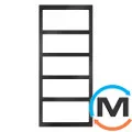 рушникосушарка Genesis-Aqua Mogiana dry 800x530 графіт, фото 
