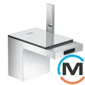 Смеситель для биде AXOR MyEdition со сливным клапаном Push-open хром, фото 