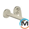Смеситель для умывальника Axor Citterio C 195 Cubic cut со стены Brushed Nickel, фото 