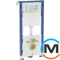 Монтажный элемент Geberit Duofix для подвесного унитаза 112 см со смывным бачком скрытого монтажа Delta 12 см, фото 