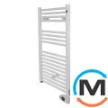 Сушки для рушників Zehnder Aura 1226х500мм 750 Вт білий, фото 