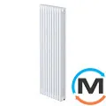 Радиатор трубчатый Zehnder Charleston 2180-10 1792х486х62 1240 Вт Traffic White, фото 