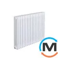 Радиатор трубчатый Zehnder Charleston 3060-24 H=600 мм L=1104 мм T=100 мм 1462 Вт Traffic White, фото 