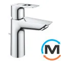 Смеситель для умывальника Grohe BauLoop New M-Size с донным клапаном хром замена арт. 23762000, фото 