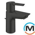 Смеситель для умывальника Grohe Ozanne однорычажный (S-SiZE) черный матовый, фото 