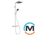 Душевая система Hansgrohe Activera S 240 1jet EcoSmart Ecostat Fine Varia Chrome, фото 