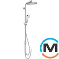 Душевая система Hansgrohe Crometta S Showerpipe Reno 240 1jet хром, фото 