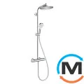 Душевая система Hansgrohe Showerpipe Crometta S240 1jet с термостатом хром, фото 