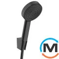 Душевой набор Hansgrohe Pulsify 105 1jet Porter 1.25 м черный матовый, фото 