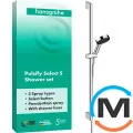 Душевой набор Hansgrohe Pulsify Select Relaxation 105 3jet 90 см хром, фото 
