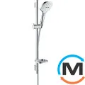 Душевой набор Hansgrohe Raindance Select E 120 3jet EcoSmart 9л/мин белый/хром, фото 