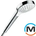 Ручний душ Hansgrohe Croma Select S 110 Vario EcoSmart 9л/хв білий/хром, фото 