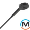 Ручний душ Hansgrohe Pulsify Select Relaxation 105 3jet EcoSmart Brushed Black Chrome, фото 