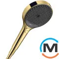 Ручной душ Hansgrohe Rainfinity 130 3jet EcoSmart Polished Gold Optic, фото 