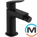 Смеситель Hansgrohe Logis Fine 110 для биде Matt Black, фото 