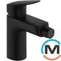 Смеситель Hansgrohe Logis для биде Matt Black, фото 