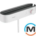 Термостат для душа Hansgrohe ShowerTablet Select 412 мм Matt White, фото 