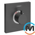 Термостат скрытого монтажа Hansgrohe ShowerSelect High fow Brushed Black Chrome, фото 