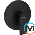 Смеситель для душа Hansgrohe Rebris E скрытый монтаж Matt Black, фото 