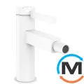 Смеситель для биде Hansgrohe Finoris с донным клапаном push-open белый матовый, фото 