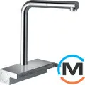 Смеситель кухонный Hansgrohe Aguno Select 250 2jet с вытяжным изливом Sbox хром, фото 