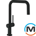 Смеситель кухонный Hansgrohe Talis M54 U 220 черный матовый, фото 