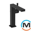 Смеситель Hansgrohe Tecturis E 150 Fine CoolStart для умывальника без донного клапана Matt Black, фото 