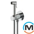 Гигиенический душ Paffoni new BIDET KIT с запорным смесителем хром, фото 